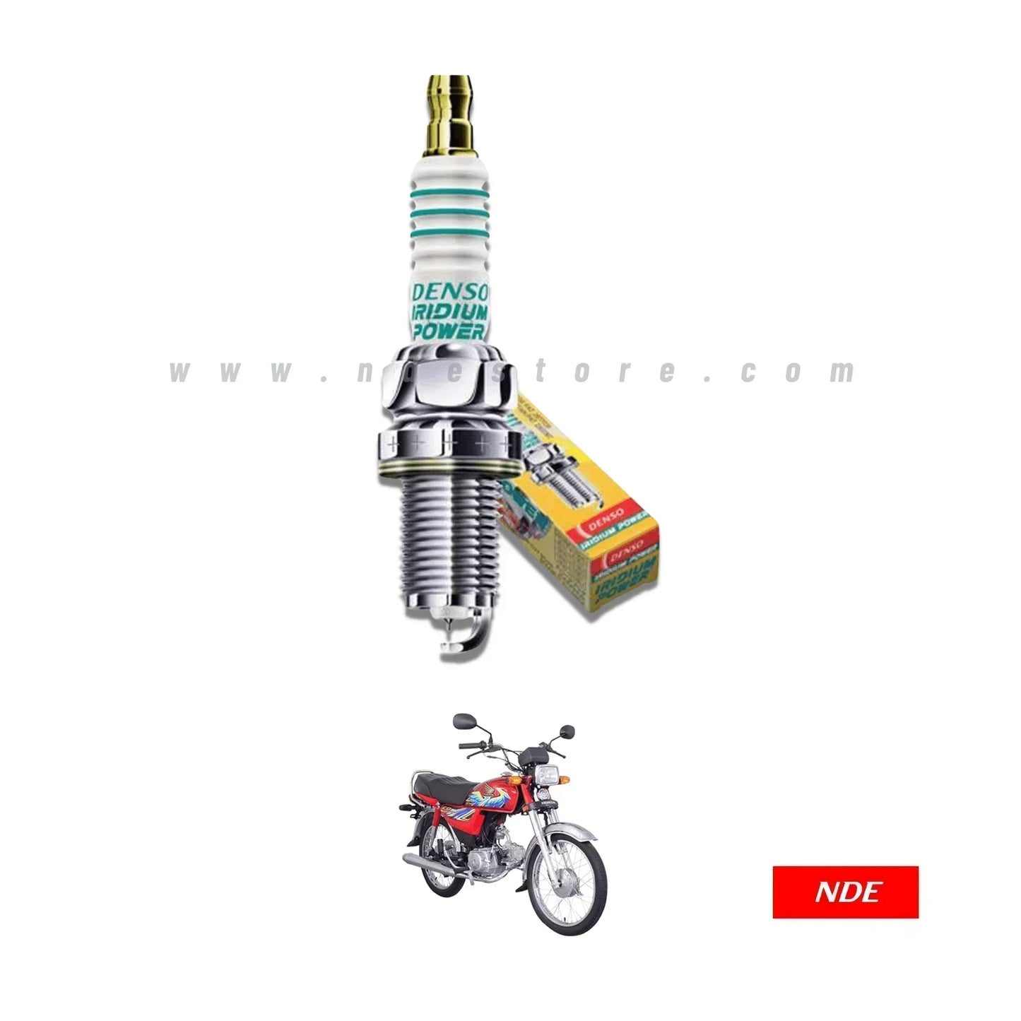 SPARK PLUG DENSO IRIDIUM POWER FOR HONDA CD70 - ndestore.com