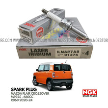 SPARK PLUG IRIDIUM NGK FOR MAZDA FLAIR CROSSOVER HYBRID MS92S - ndestore.com