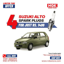SPARK PLUG NGK FOR SUZUKI ALTO 4 PIECES (OLD MODEL) - ndestore.com