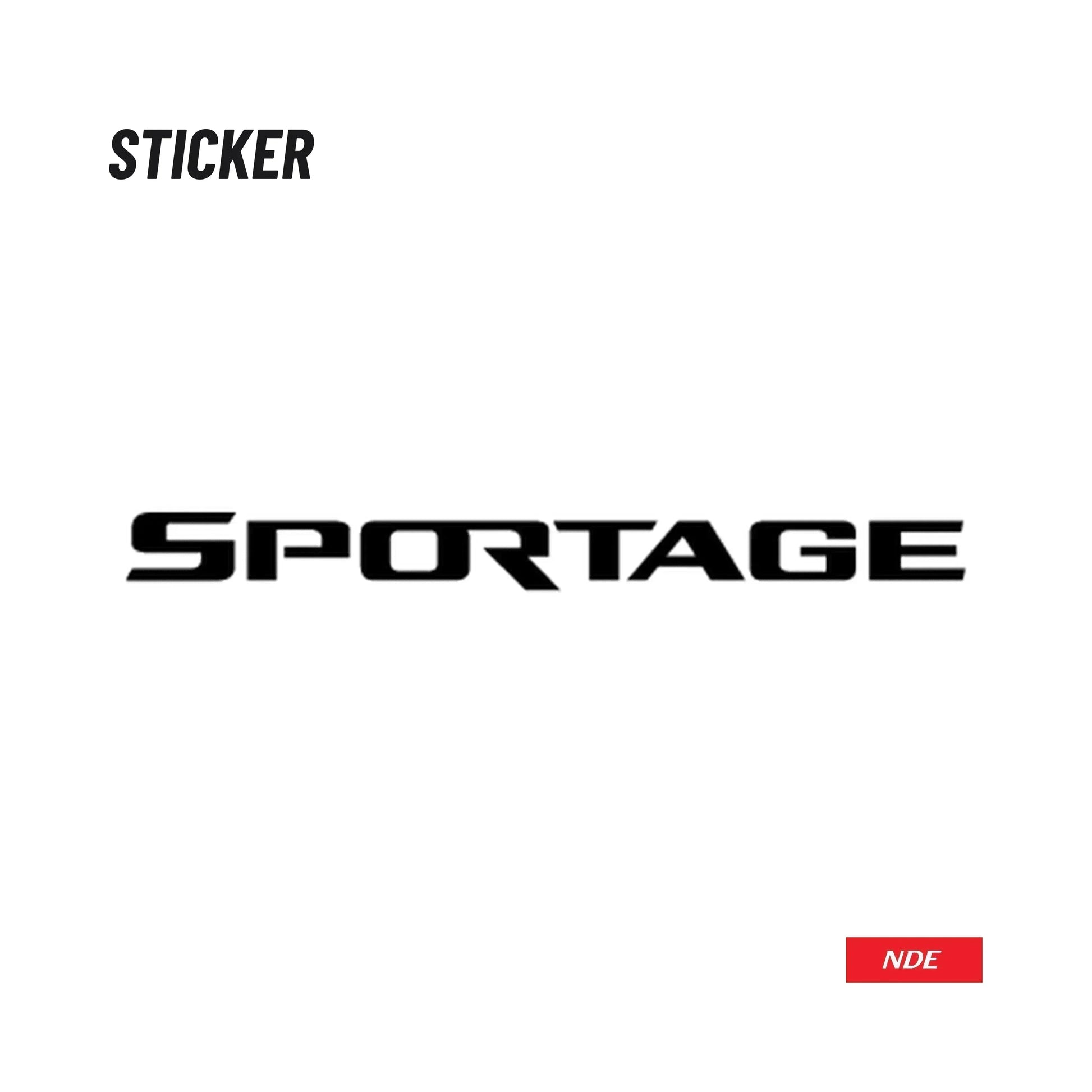 STICKER, SPORTAGE - ndestore.com
