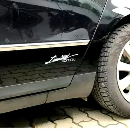 STICKER LIMITED EDITION (WHITE) | CAR STICKER SKU:8044 - ndestore.com