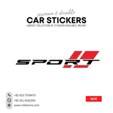 STICKER SPORT RED (SKU:14141) - ndestore.com