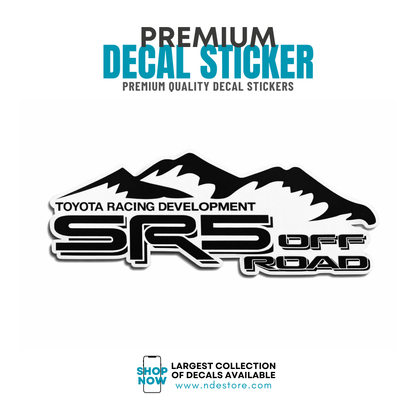 STICKER DECAL SR5 TRD