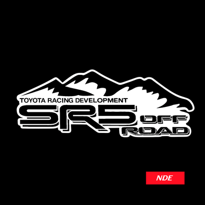 STICKER DECAL SR5 TRD