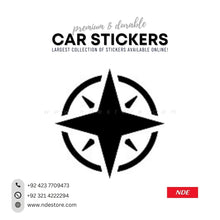 STICKER NORTH STAR (SKU: S44532) - ndestore.com