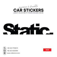 STICKER STATIC (SKU:14137) - ndestore.com