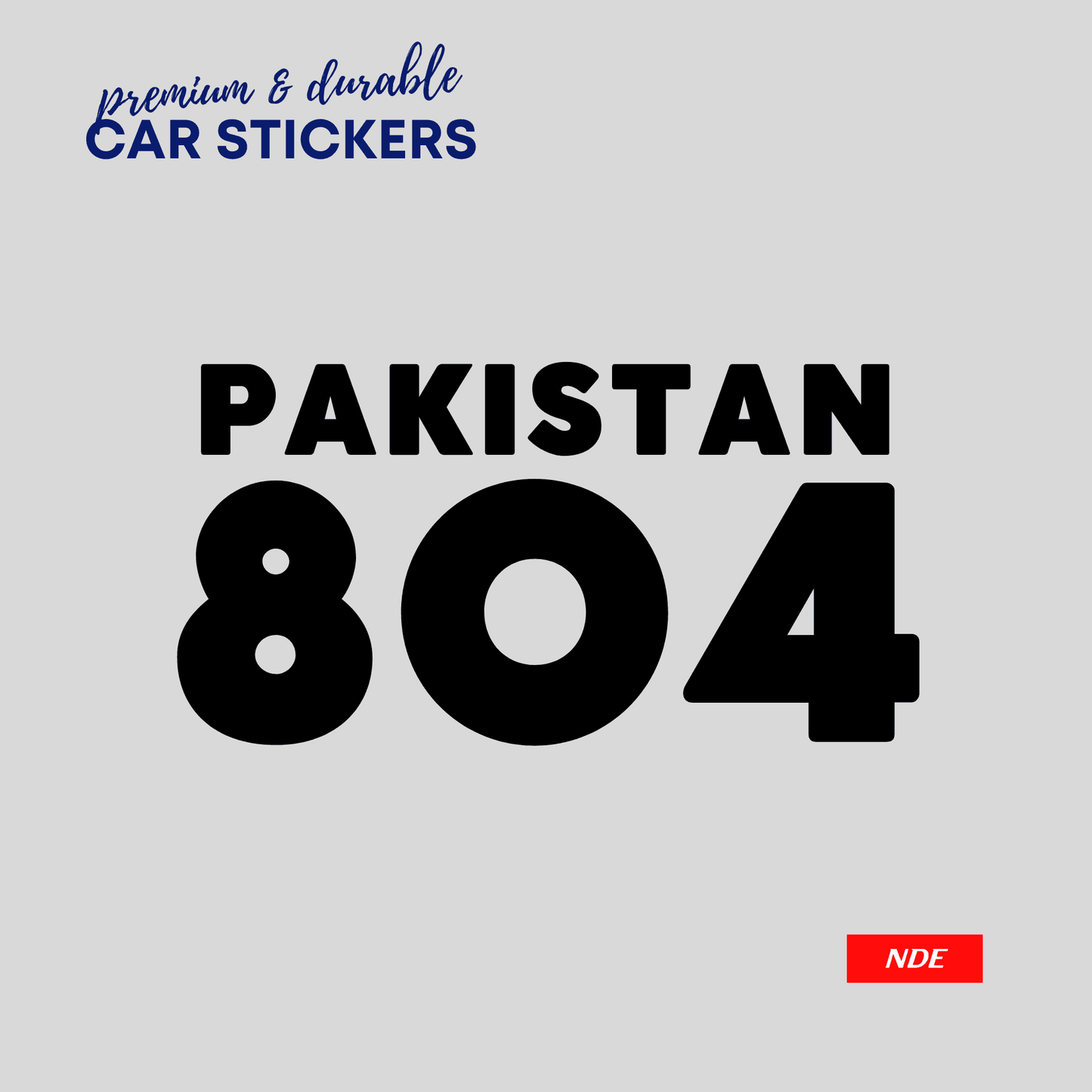 STICKER, 804 SERIES - ndestore.com