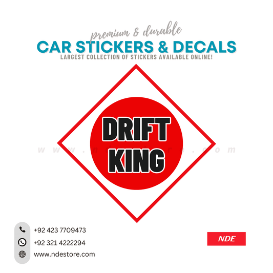 STICKER DRIFT KING - ndestore.com