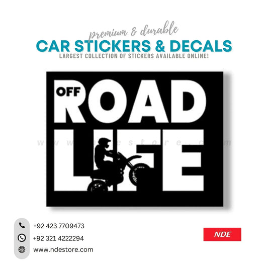 STICKER OFF ROAD LIFE - ndestore.com