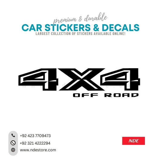 STICKER 4X4 OFF ROAD - ndestore.com