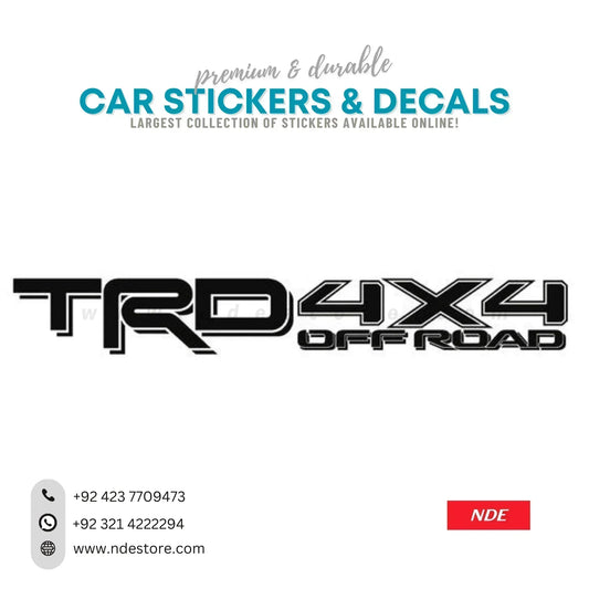 STICKER TRD 4X4 OFF ROAD - ndestore.com