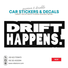 STICKER DRIFT HAPPENS - ndestore.com