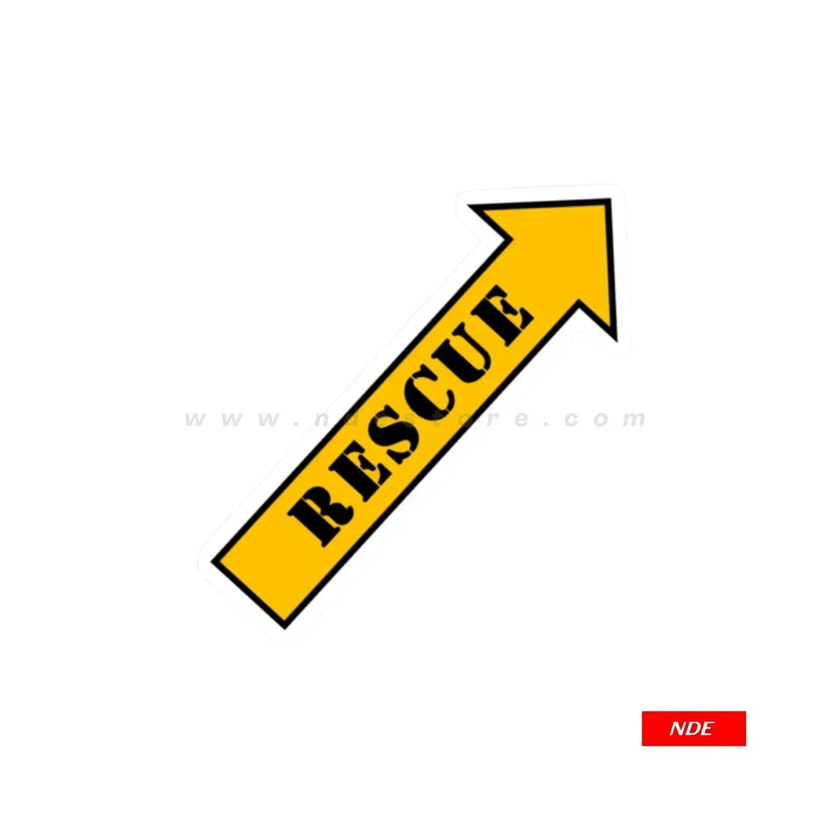 STICKER DECAL RESCUE – ndestore.com
