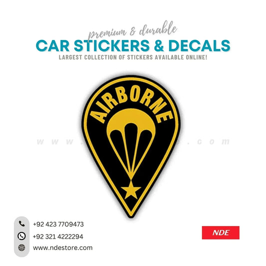 STICKER AIRBORNE - ndestore.com