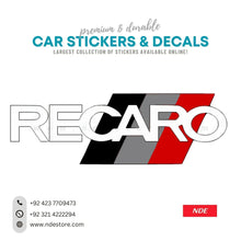 STICKER RECARO - ndestore.com