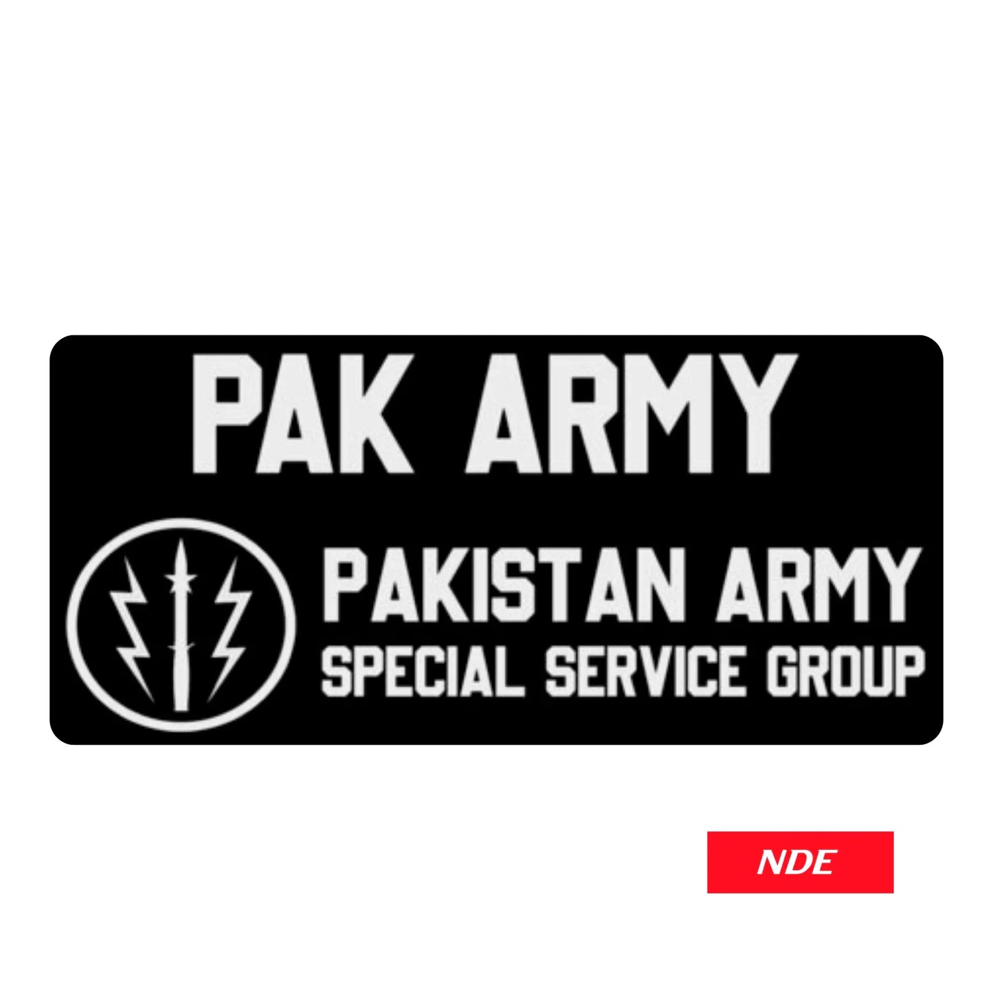 STICKER DECAL PAK ARMY SSG