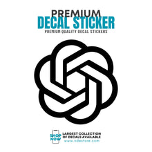 STICKER DECAL ChatGPT LOGO