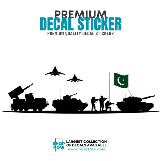 STICKER DECAL PAKISTAN ARMY