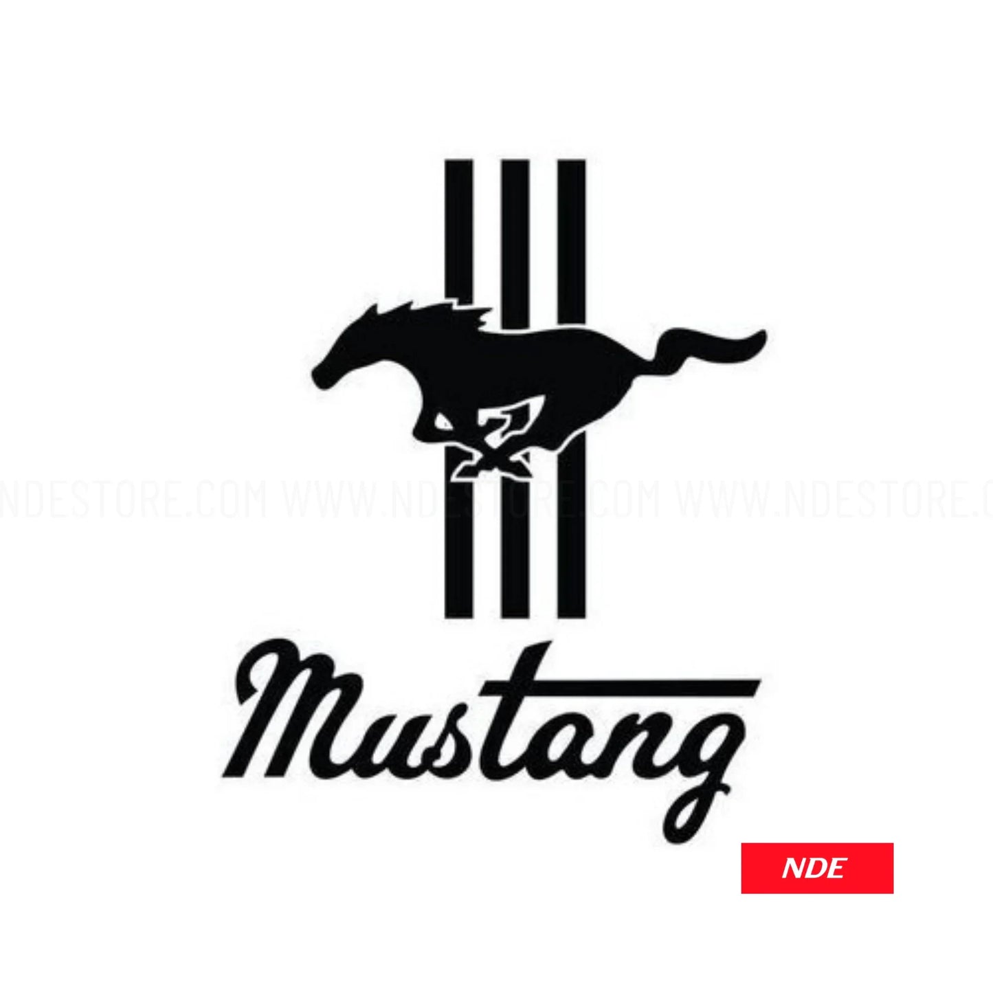 STICKER DECAL MUSTANG