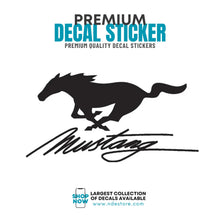 STICKER DECAL MUSTANG