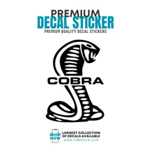 STICKER DECAL COBRA