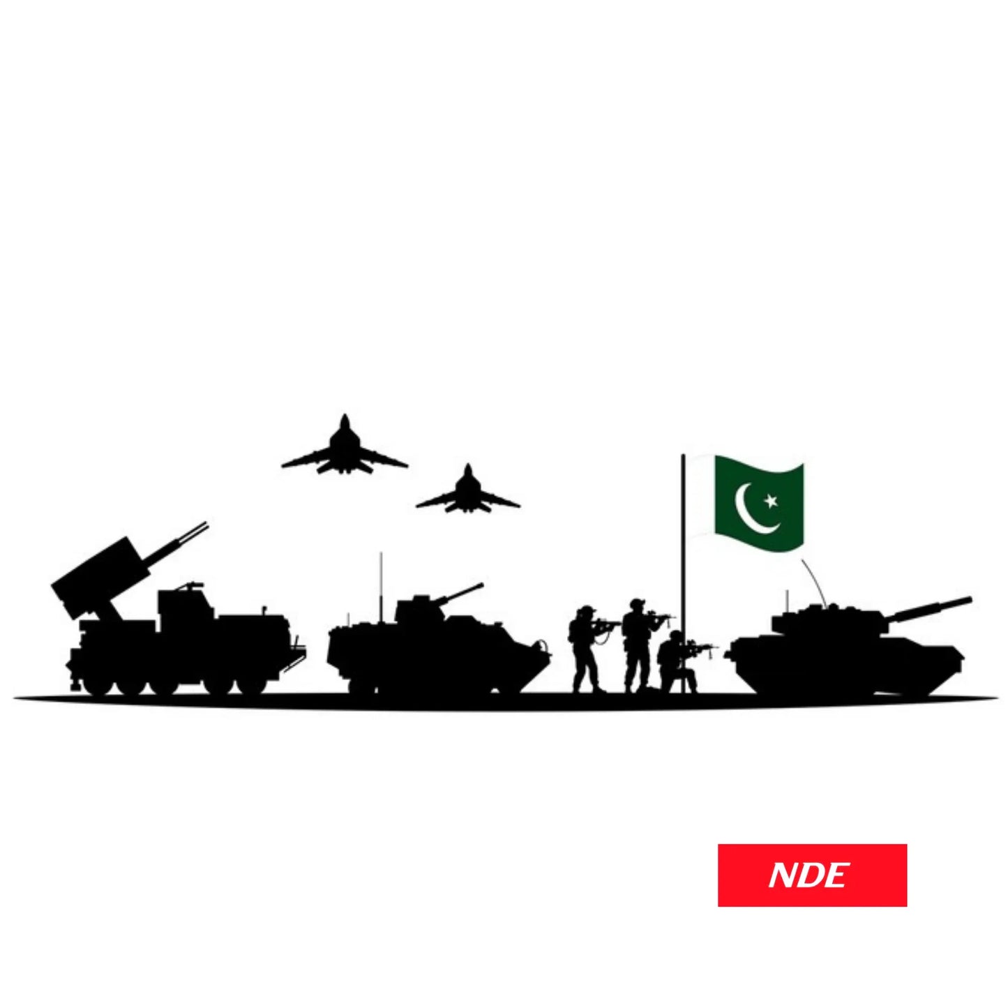 STICKER DECAL PAKISTAN ARMY