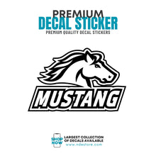 STICKER DECAL MUSTANG