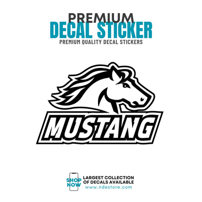 STICKER DECAL MUSTANG