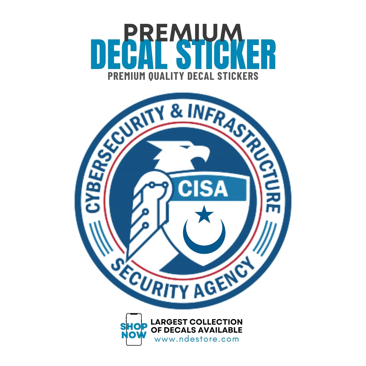 STICKER DECAL CYBER SECURITY PAKISTAN