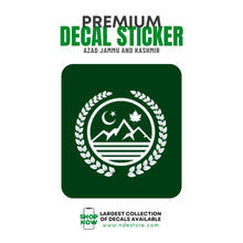 STICKER DECAL AZAD JAMMU AND KASHMIR