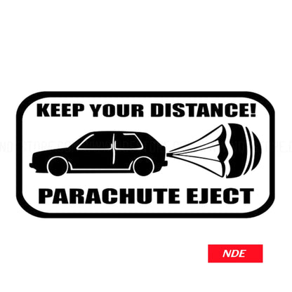 STICKER DECAL PARACHUTE EJECT