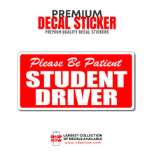 STICKER DECAL STUDENT DRIVER