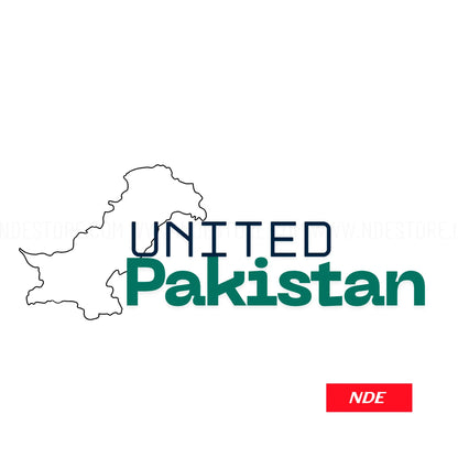 STICKER DECAL UNITED PAKISTAN