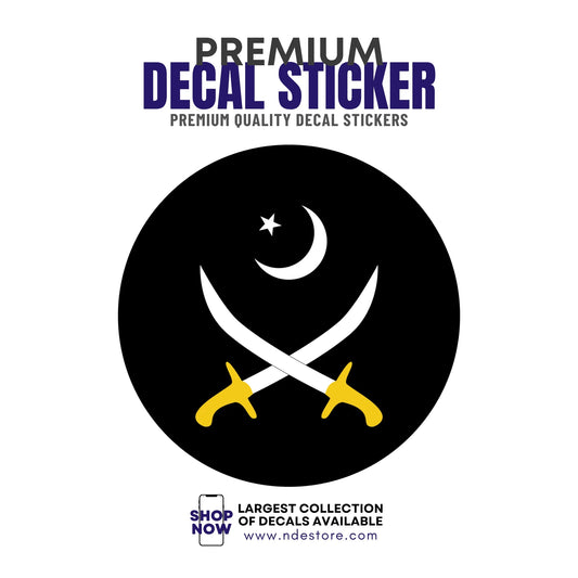 STICKER DECAL PAKISTAN ARMY