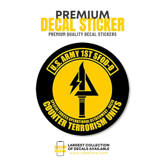 STICKER DECAL U.S. ARMY
