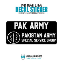 STICKER DECAL PAK ARMY SSG