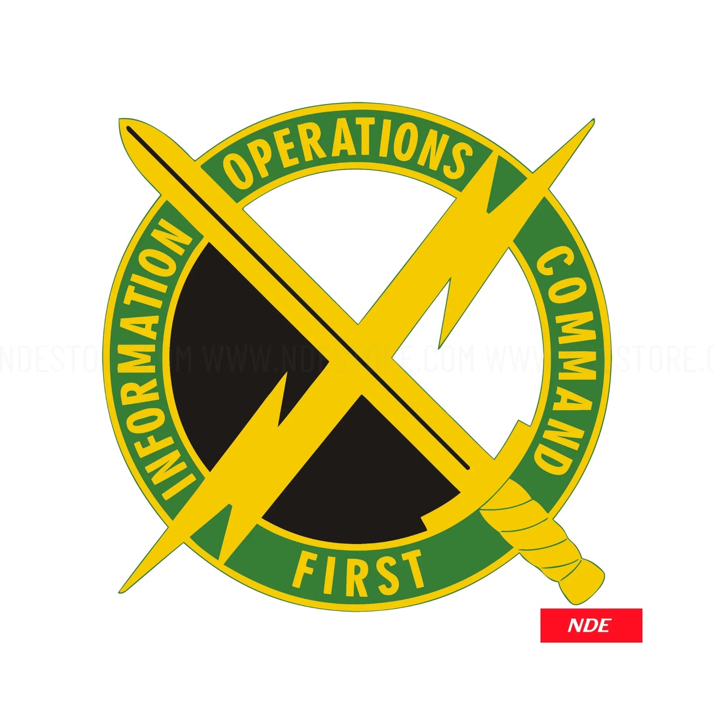 STICKER DECAL INFORMATION OPERATIONS COMMAND