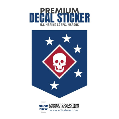 STICKER DECAL UN MARINE CORPS