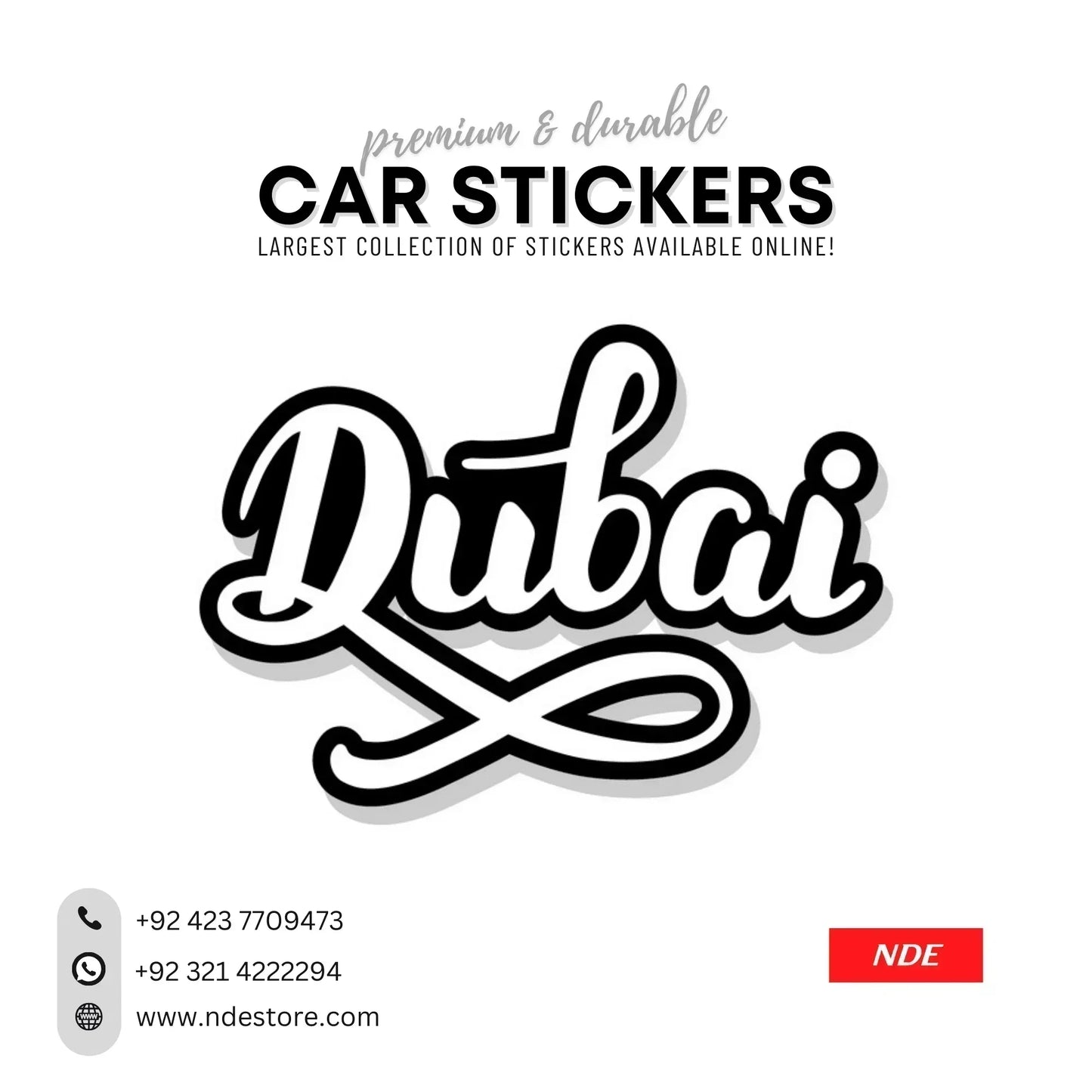 STICKER DUBAI (SKU:C99092) - ndestore.com