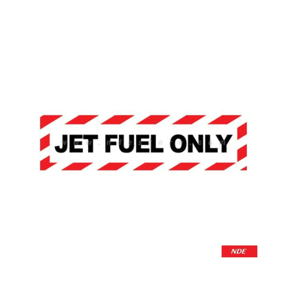 STICKER, JET FUEL ONLY - ndestore.com
