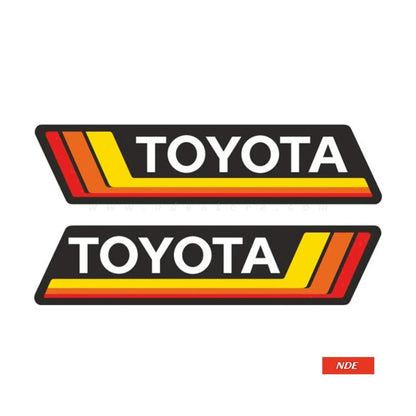 STICKER TOYOTA (2 PIECES) - ndestore.com