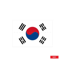 STICKER, KOREA FLAG (SKU: 3205) - ndestore.com