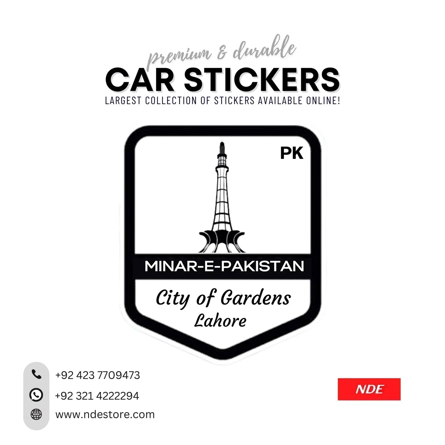 STICKER LAHORE (SKU:C99087) - ndestore.com
