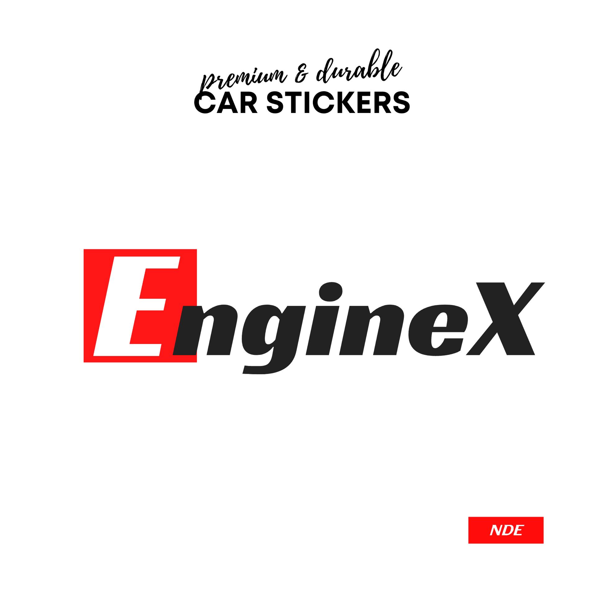 STICKER, ENGINE X SKU:44957 - ndestore.com