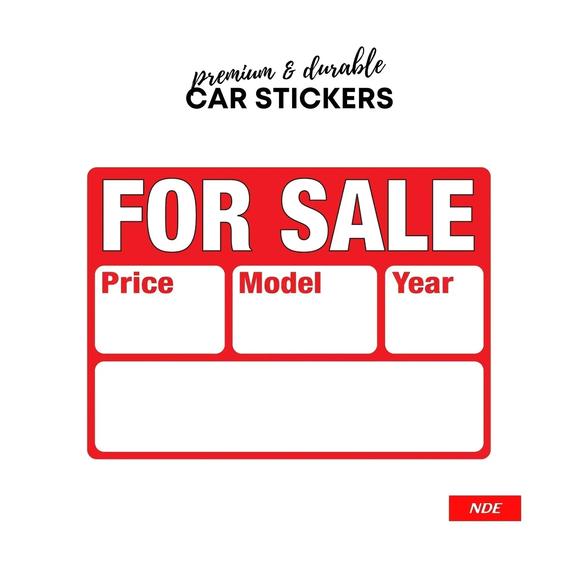 STICKER, FOR SALE SKU:99651 - ndestore.com