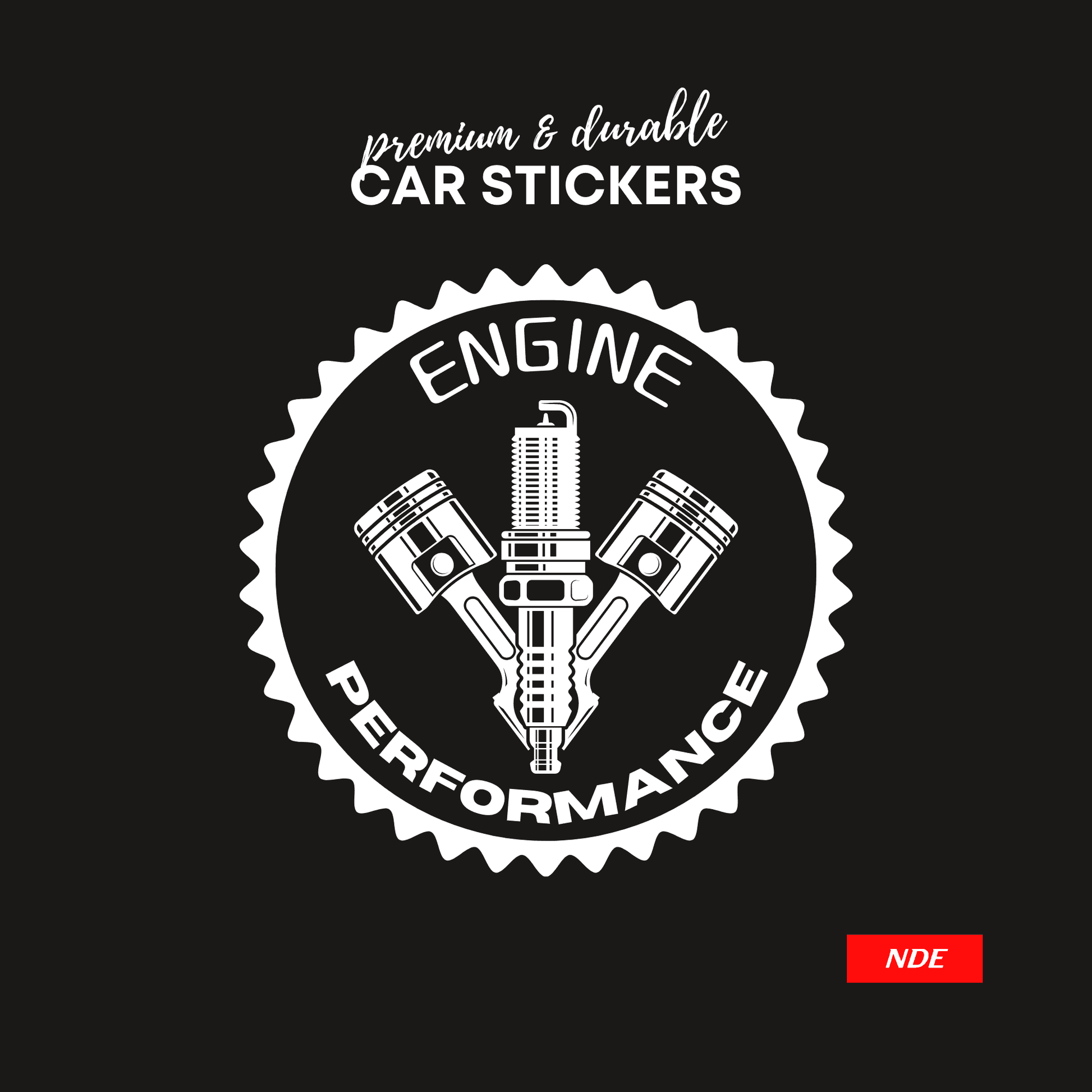 STICKER, ENGINE PERFORMANCE - ndestore.com