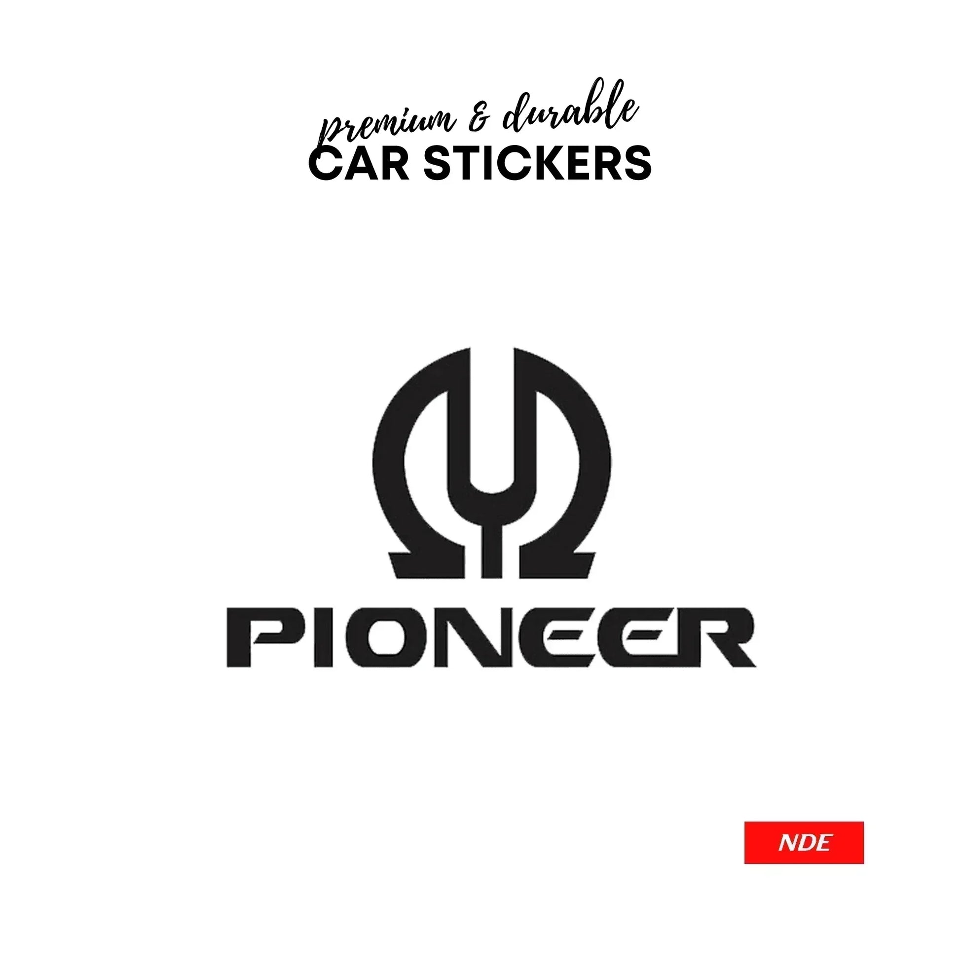 STICKER, PIONEER SKU:99652 - ndestore.com