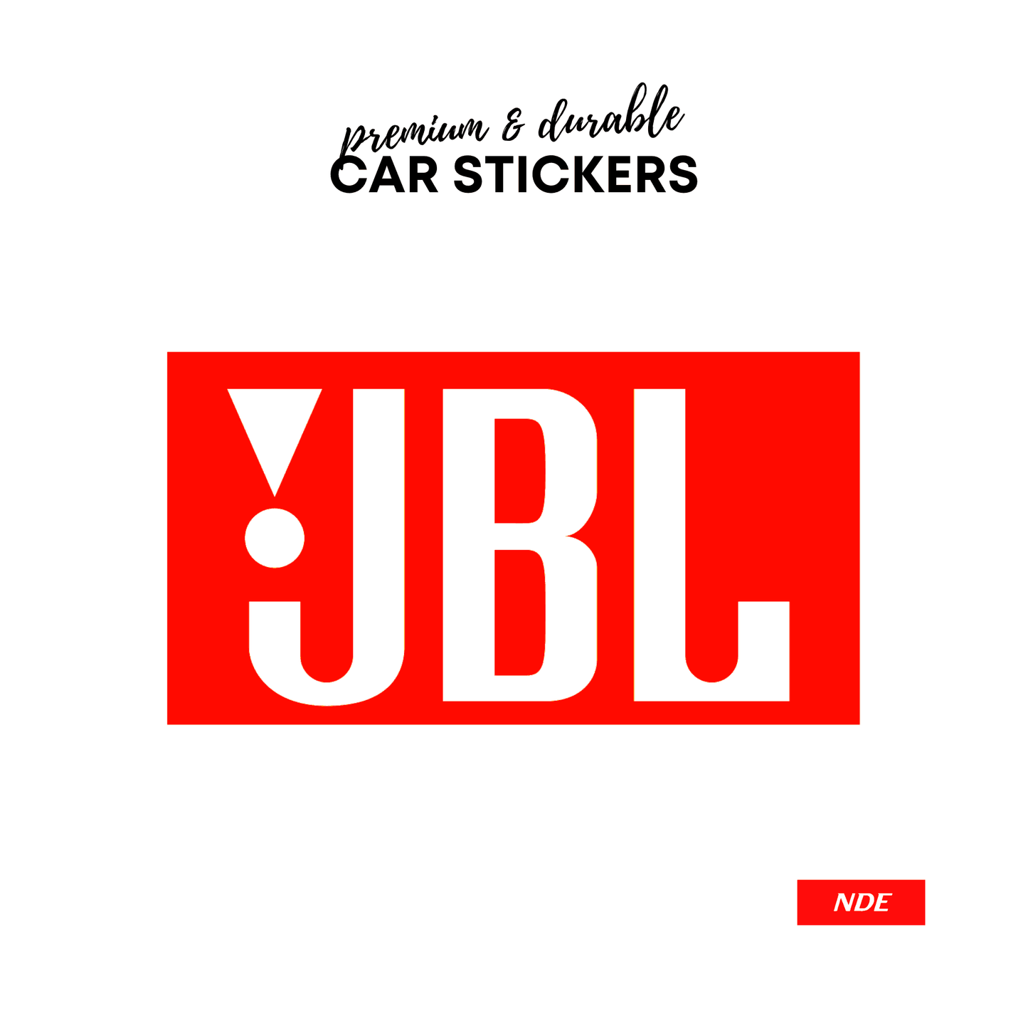 STICKER, JBL SKU:99975 - ndestore.com