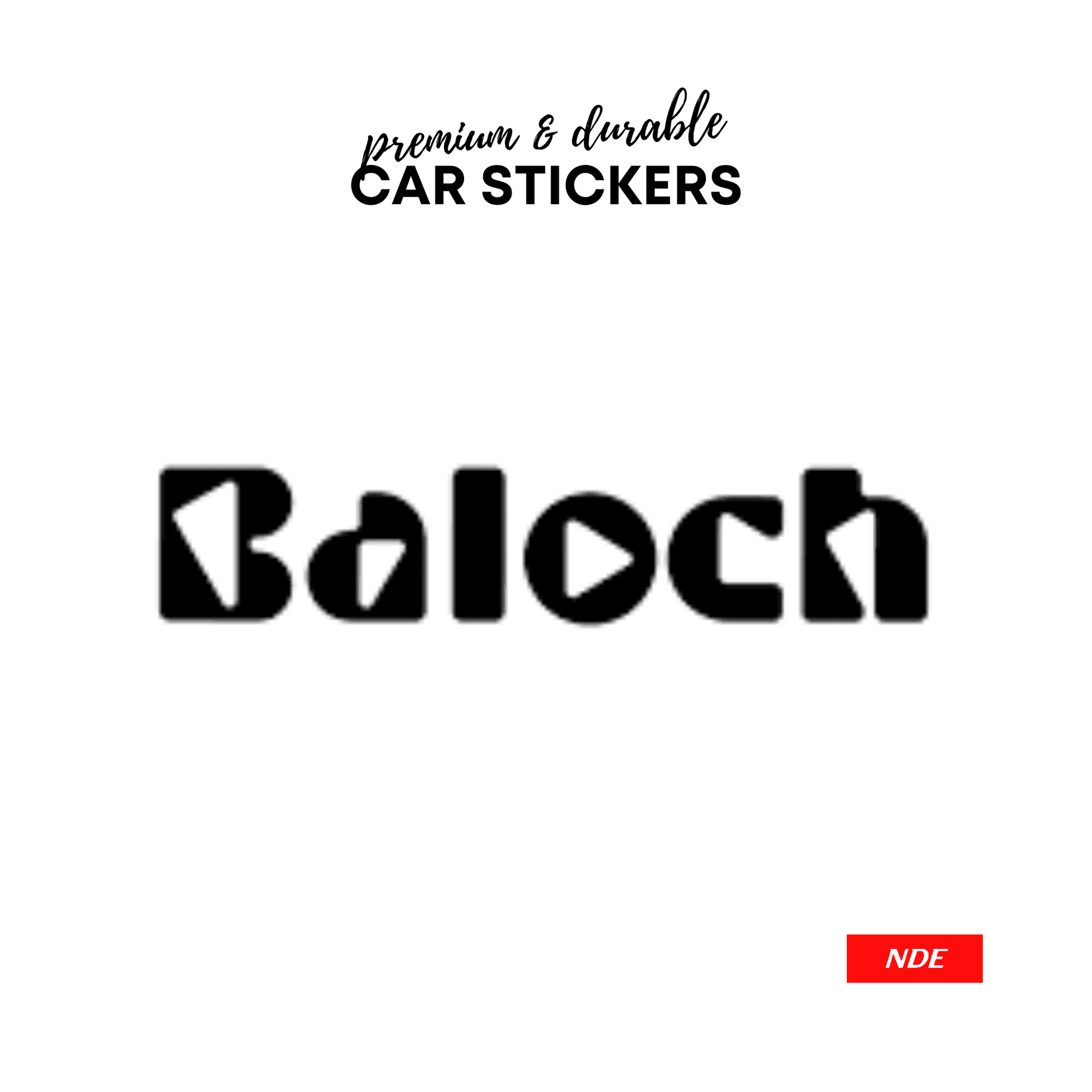 STICKER, BALOCH SKU:99983 - ndestore.com