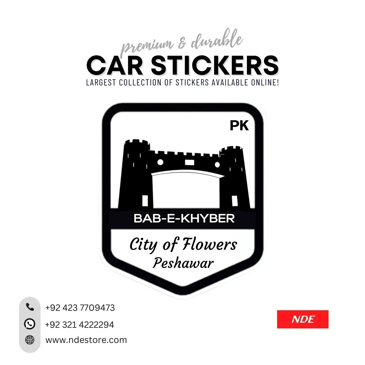 STICKER PESHAWAR (SKU:C99088) - ndestore.com